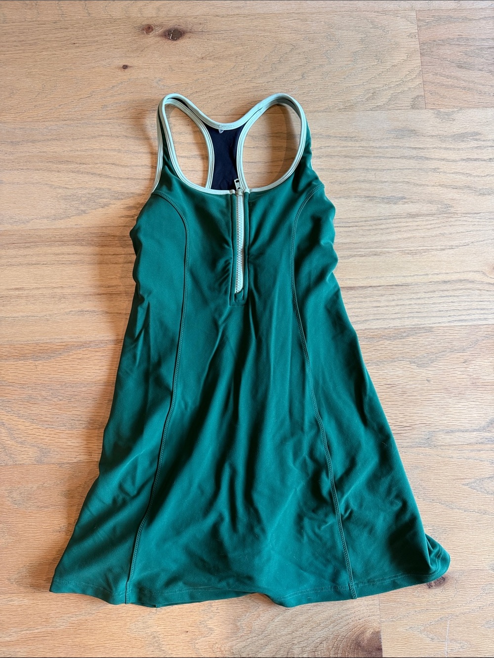 The Upside Green Oxford Athletic Dress XS